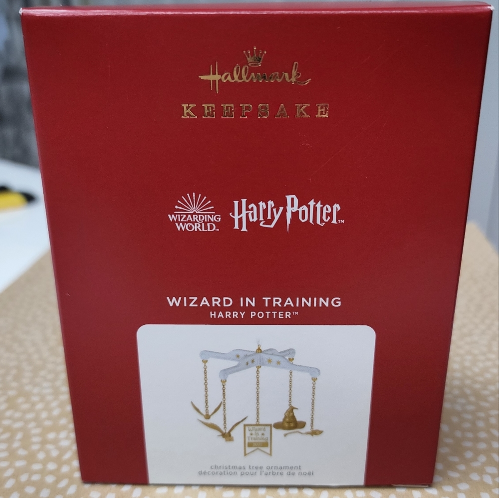 Hallmark 2021 Harry Potter Wizard In Training Ornament